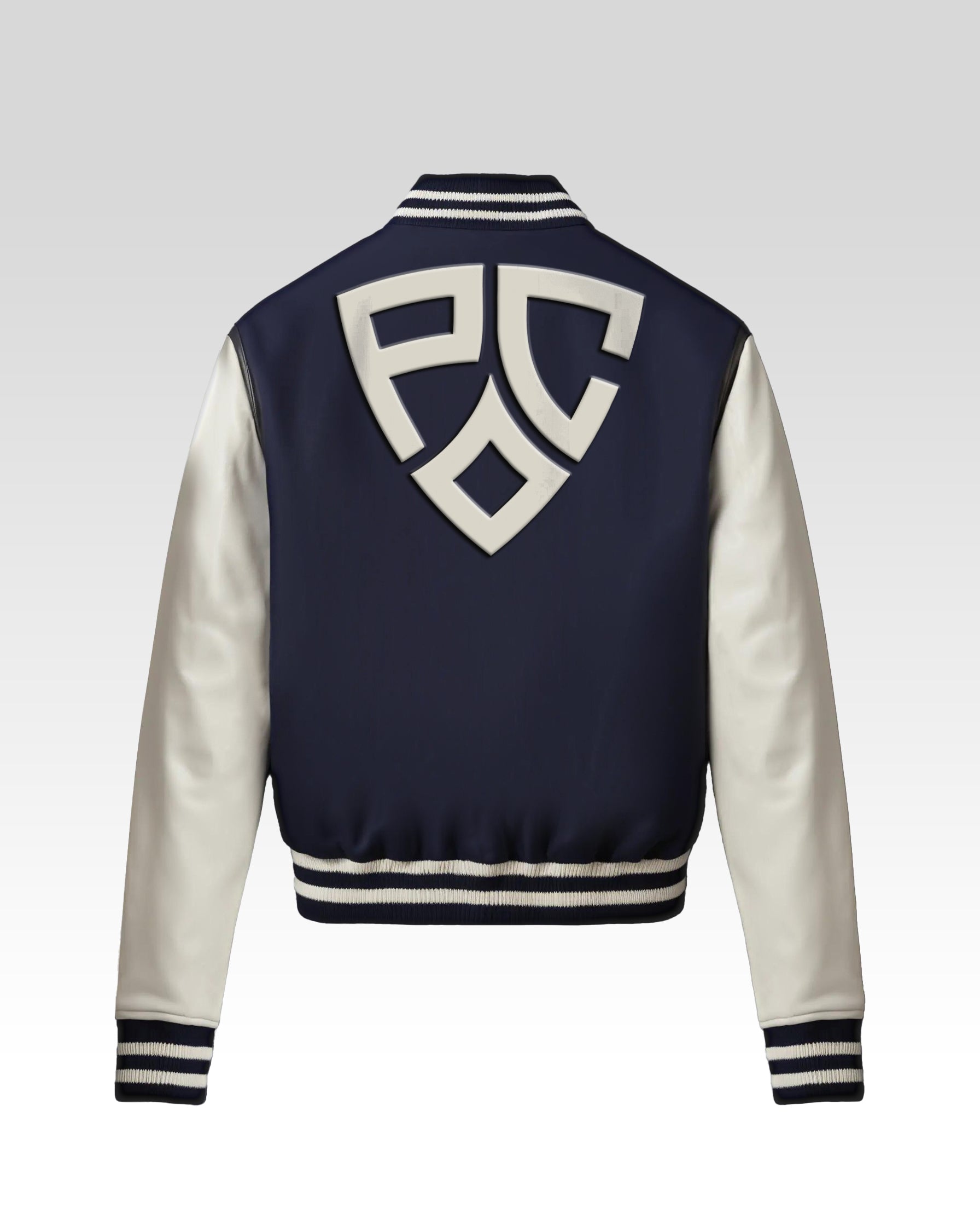 Nautical Luxe Varsity Jacket