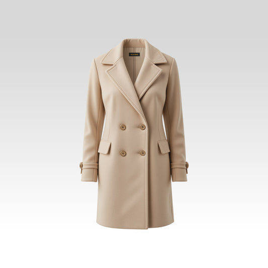 Élégance Royale Cashmere Coat