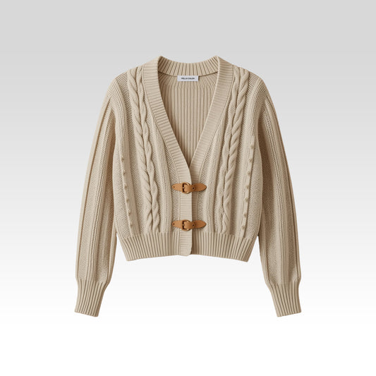 Heritage Cable Knit Cardigan